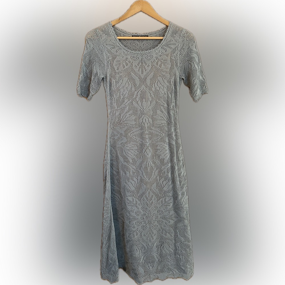 Peruvian Connection Cotton Lace Dress